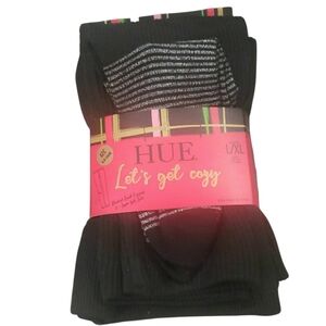 2 ITEMS HUE LEGGING & SUPER SOFT SOCK SET "LET'S GET COZY"